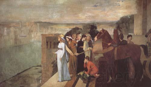 Edgar Degas Semiramis Building Babylon (mk06)